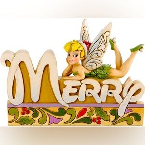 Tinker Bell Word Plaque, 4.5-Inch